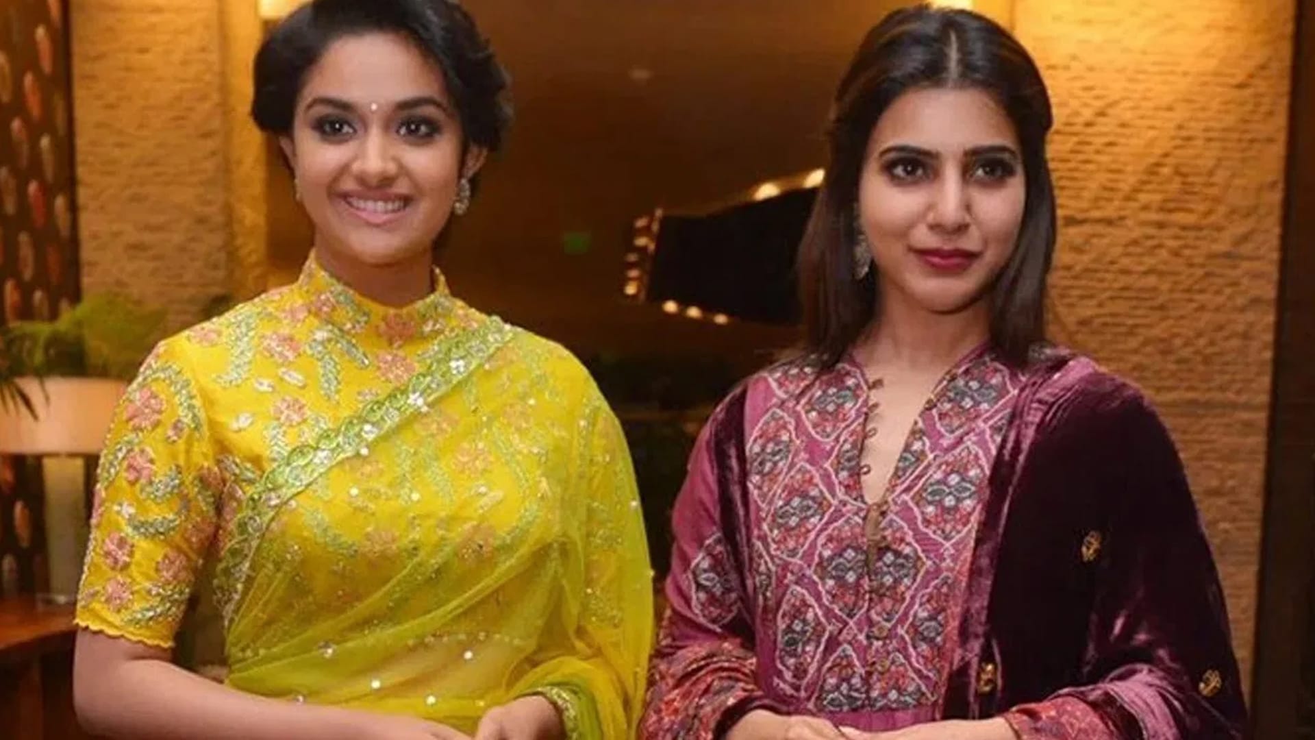 keerthy suresh,samantha,keerthi suresh samantha,keerthi suresh,samantha and keerthy suresh,keerthy suresh samantha,keerthy suresh dance,keerthy suresh about samantha,samantha trisha keerthy suresh,keerthy suresh fun on samantha,keerthy suresh samantha movie,keerthi suresh samantha dance,samantha comments on keerthy suresh,samantha vs keerthi suresh dance,samantha party with keerthy suresh & trisha,keerthy suresh request to samantha